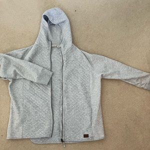 L.L. Bean grey zip sweatshirt XL